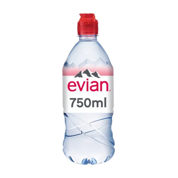 Evian Still Natural Mineral Water 750Ml