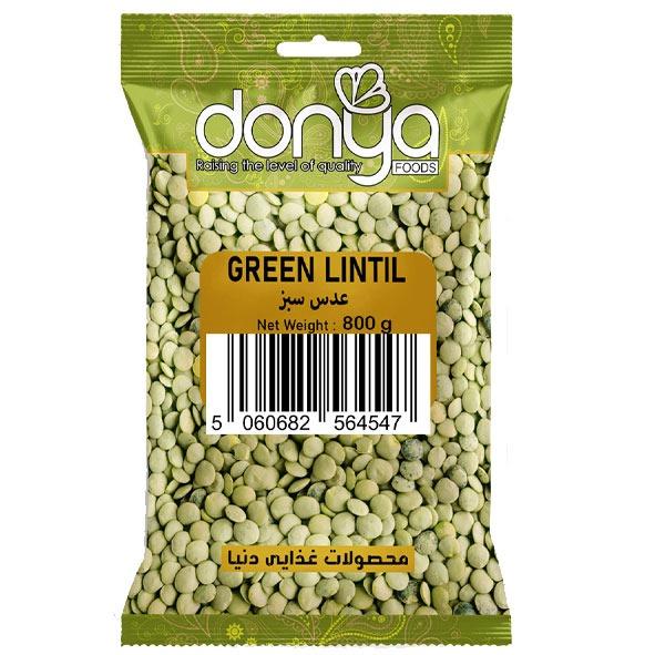 Donya Food Green Lentil 800G