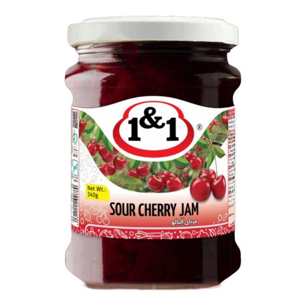 1&1 Sour Cherry Jam 350g