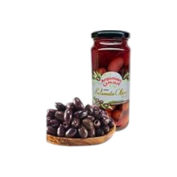 Anjoman Kalamata Pitted Olives 358Ml