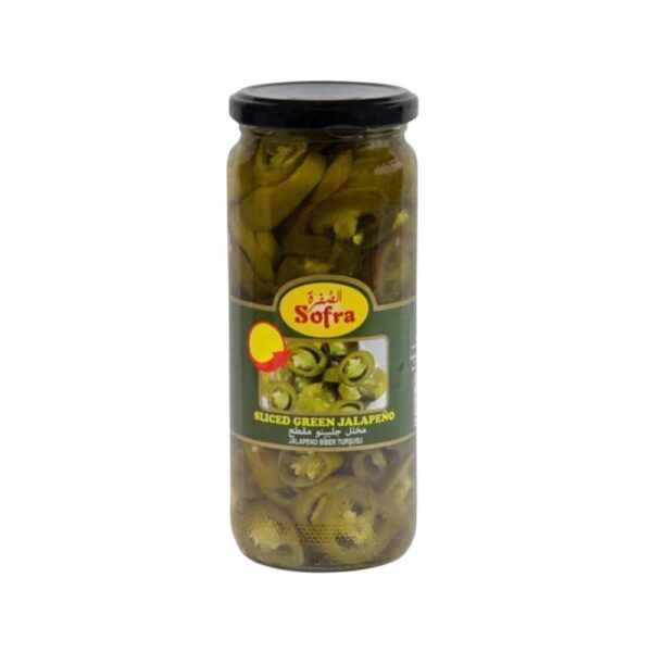Sofra Green Jalapeno 480g