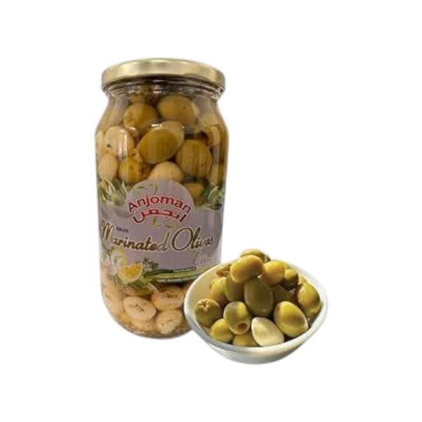 Anjoman Crete Lemon And Coriander Olives 1Lit