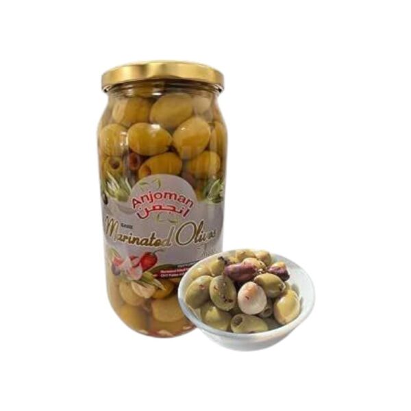 Anjoman Thess Chilli And Garlic Mix Olive 1 Lit