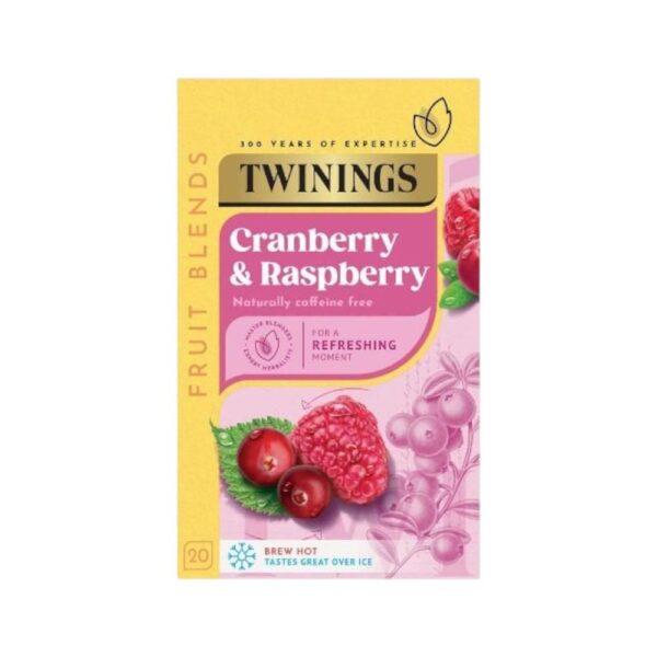 Twinings Cranberry and Raspberry 30g