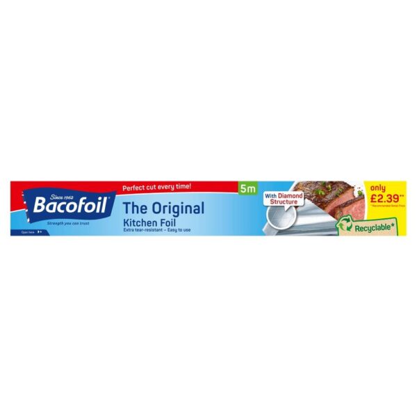Bacofoil The Original Kitchen Foil with Easy-Cut System
