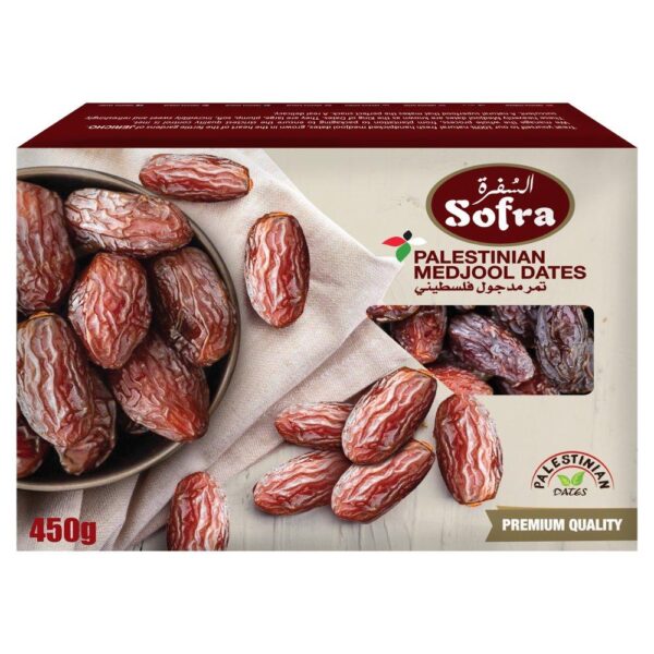 Sofra Premium Quality Palestinian Medjool Dates 450g