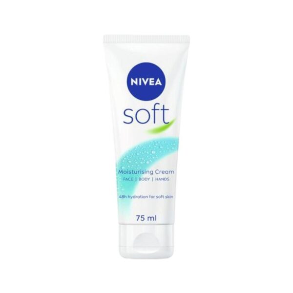 Nivea Soft Moisturiser Face Body and Hands