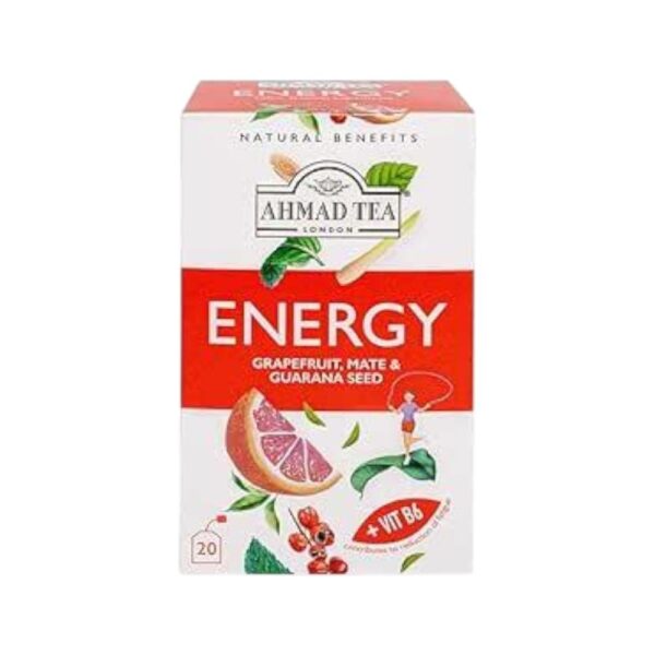 Ahmad Teabag Benefits Energy 30g