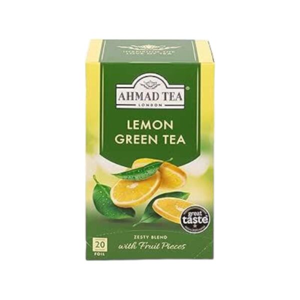 Ahmad Teabags Lemon Green Tea 40g