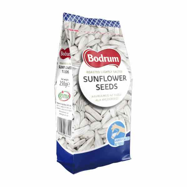Bodrum Sunflower Seeds Lightly Salted (Dark Blue) 250g