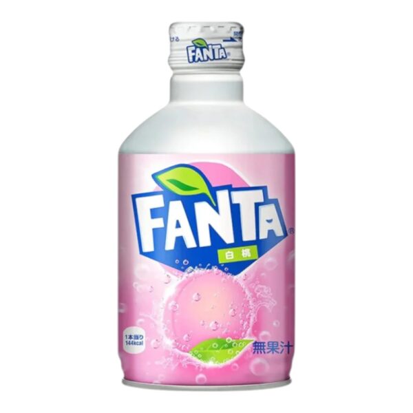 Fanta Peach Metal Bottle 300ml