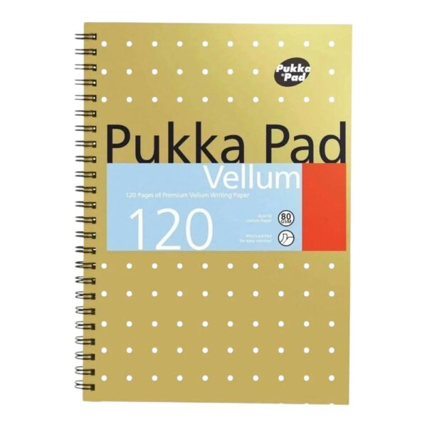 Pukka Pad A5 Metallic Vellum Pad