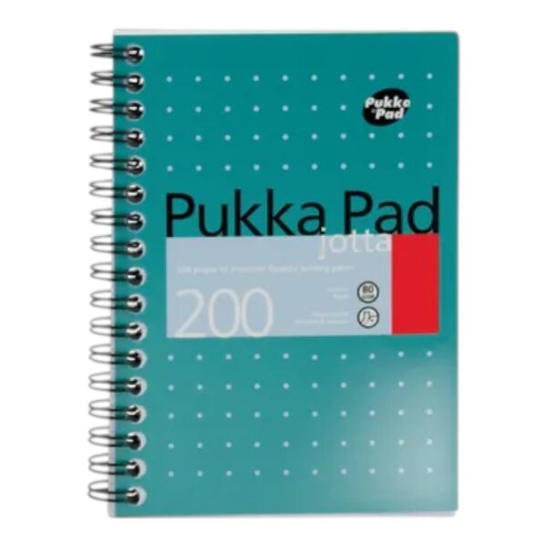 Pukka Pad A6 Metalic Jotta Notepad 200 Pages
