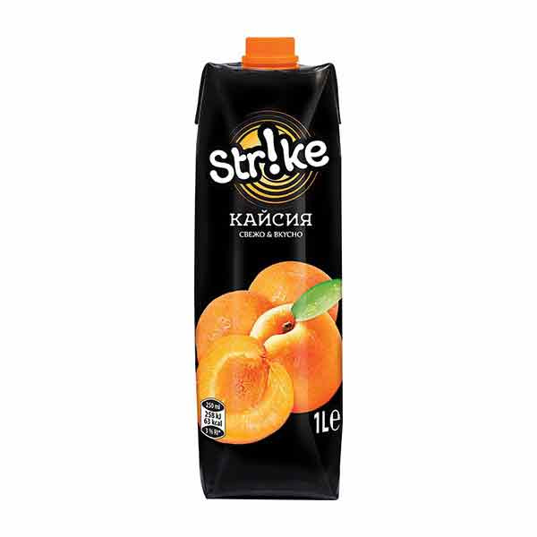Strike Fruit Drink Apricot 1L