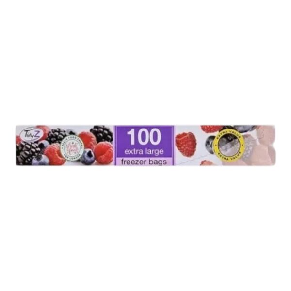 Tidyz Extra Large Freezer Bags 100Pack
