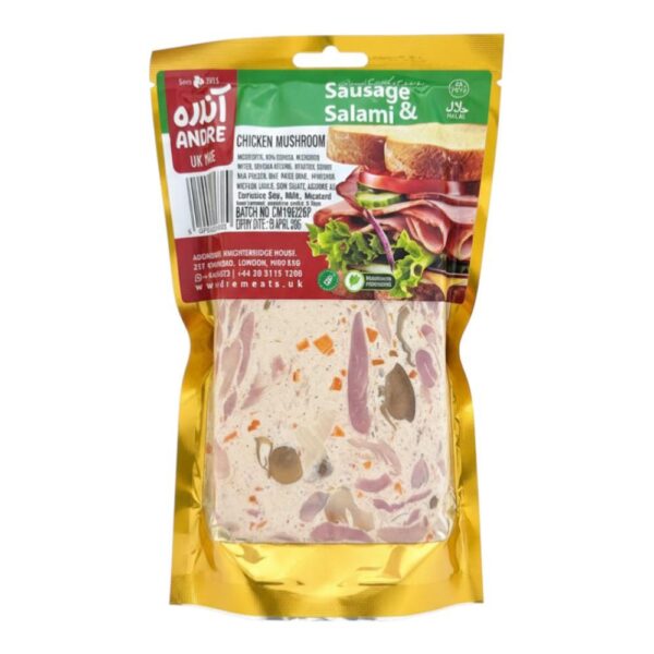 Andre Chicken Mushroom Salami 250gr
