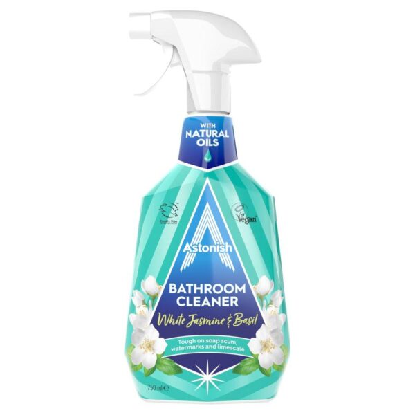 Astonish Bathroom Cleaner White Jasmine and Basil 750ml