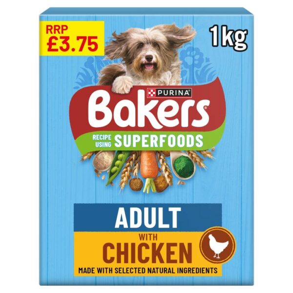 Bakers Superfoods Chicken With Vegetables Dry Dog Food