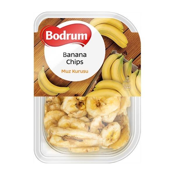 Bodrum Banana Chips (Tray) 200g