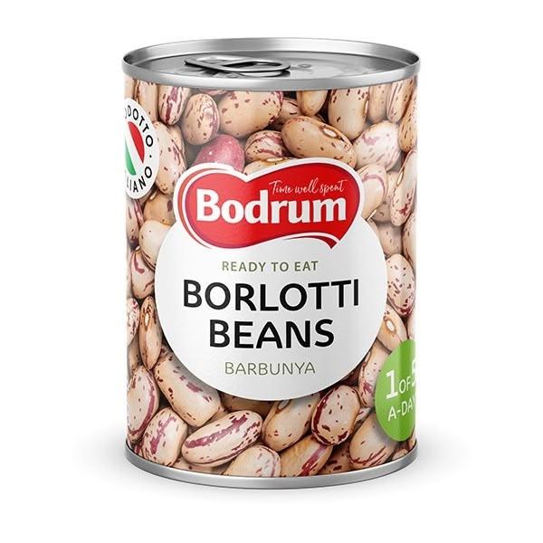 Bodrum Boiled Borlotti Beans (Barbunya) 400g