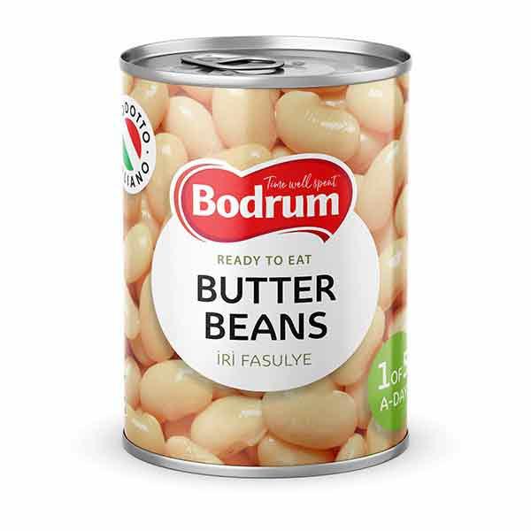 Bodrum Boiled Butter Beans (Iri Fasulye) 400g