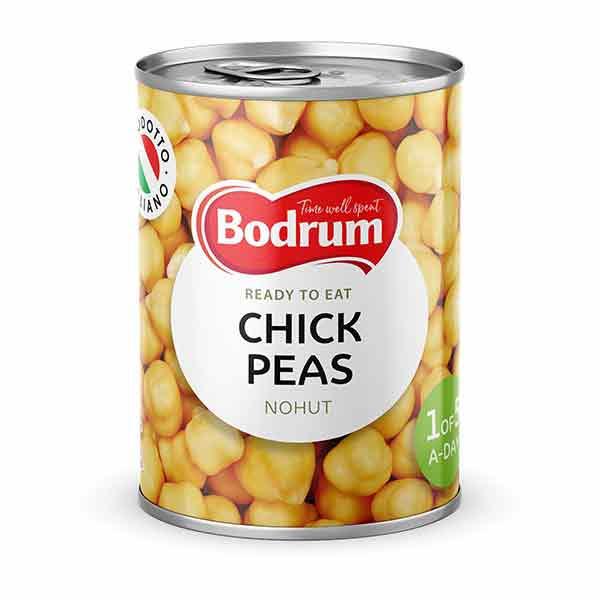 Bodrum Boiled Chickpeas (Nohut) 400g