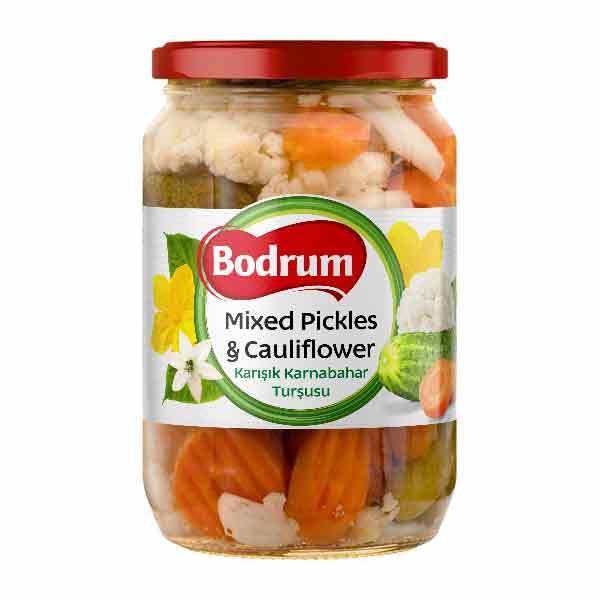 Bodrum Cauliflower Mixed Pickles 670g
