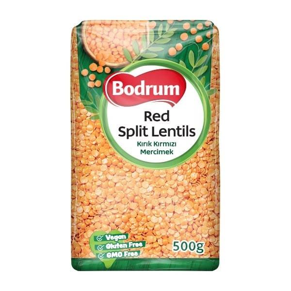 Bodrum Red Lentils Split 500g