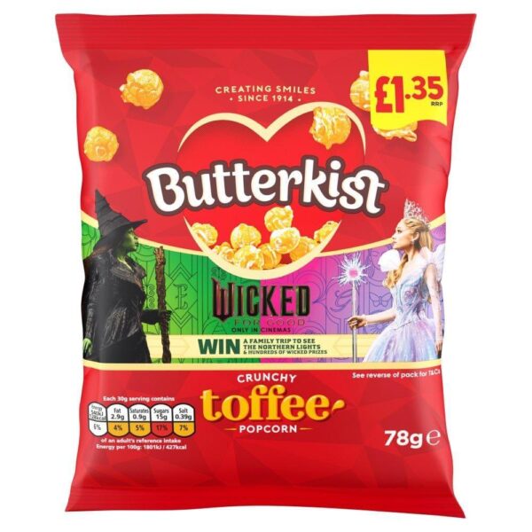Butterkist Crunchy Toffee Popcorn