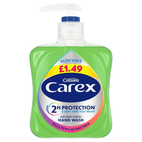 Carex Aloe Vera Antibacterial Hand Wash