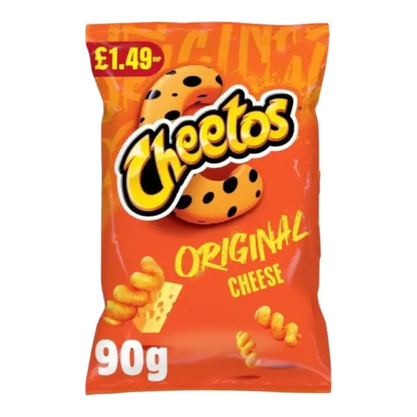 Cheetos Twisted Cheese Corn Puffs Sharing Crisps 90g