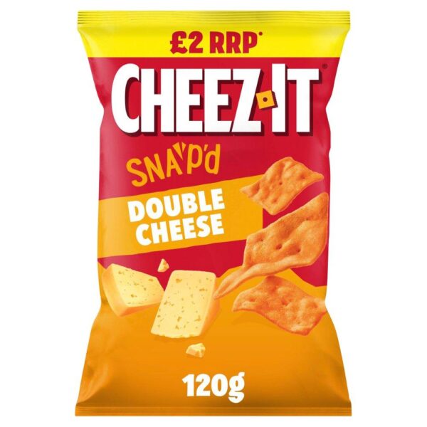 Cheez-It Double Cheese Thin and Crispy Baked Snacks