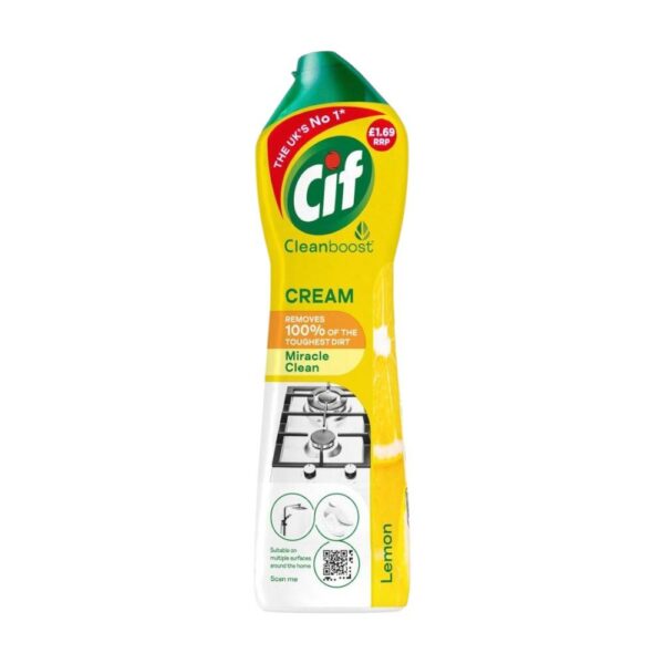 Cif Cream Cleaner Lemon 500ml
