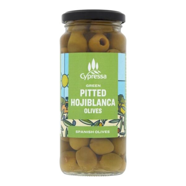 Cypressa Green Olives Pitted 340G