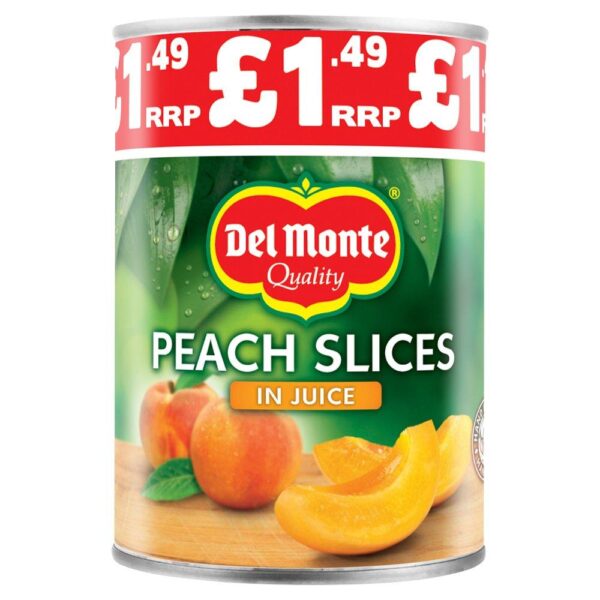 Del Monte Quality Peach Slices In Juice