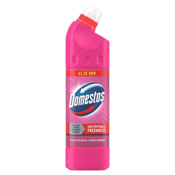 Domestos Thick Bleach Pink Power
