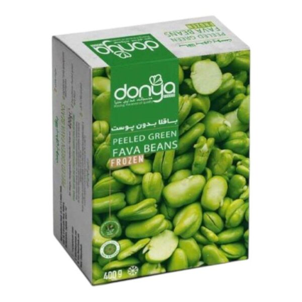 Donya Food Frozen - Peeled Green Broad Beans Iml 400G