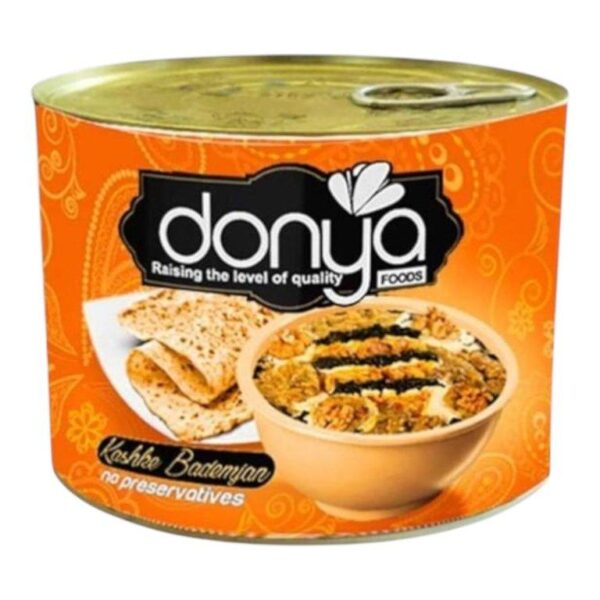 Donya Food Kashke Bademjan Tin 550G