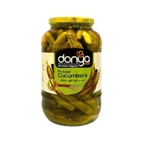 Donya Food Pickled Cucumber (Momtaz) 1500G