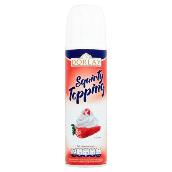 Dorlay Squirty Topping