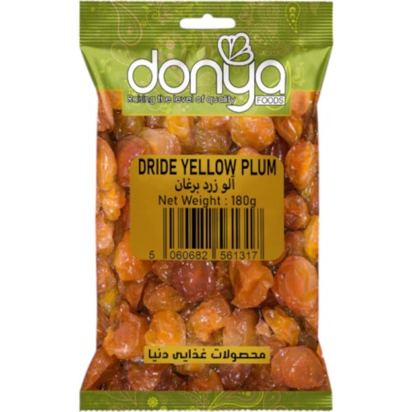Donya Food Dried Yellow Plums 180g