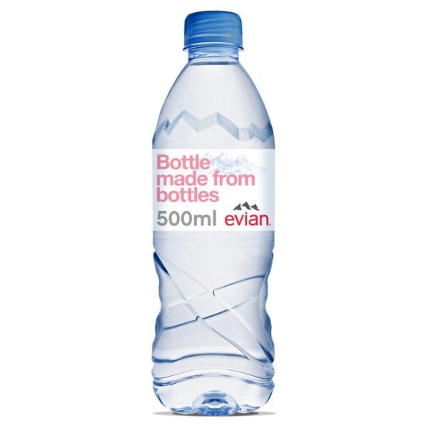 Evian Still Natural Mineral Water 500ml
