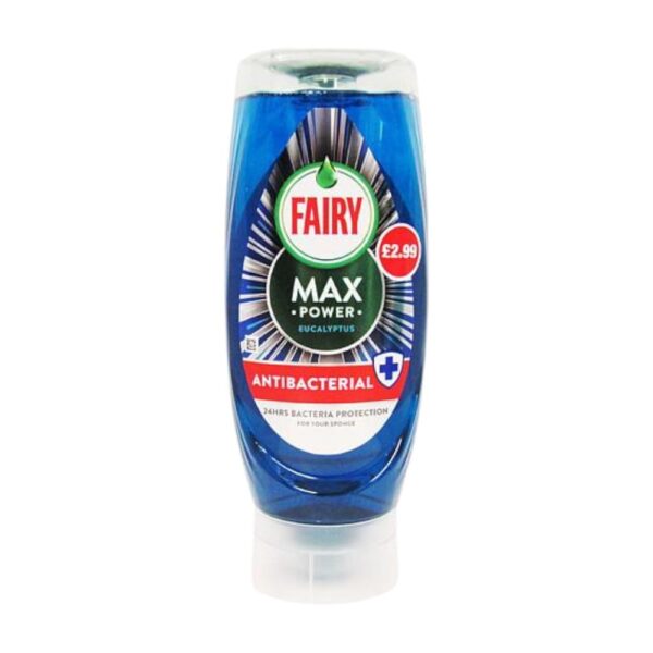 Fairy Max Power Antibacterial Washing Up Liquid