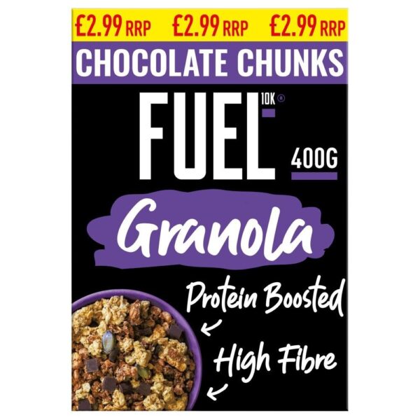 Fuel10K Chocolate Chunks Granola