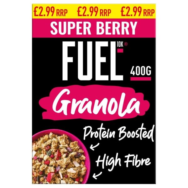 Fuel10K Super Berry Granola