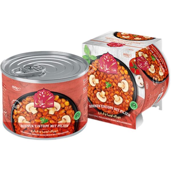 Gilani Baked Beans With Mashroom 460G