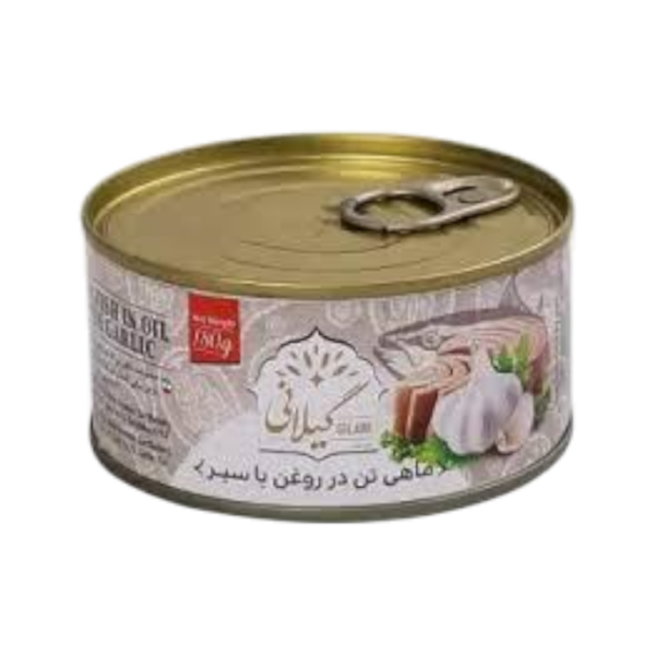 Gilani Tuna In Oil With Garlic 180G