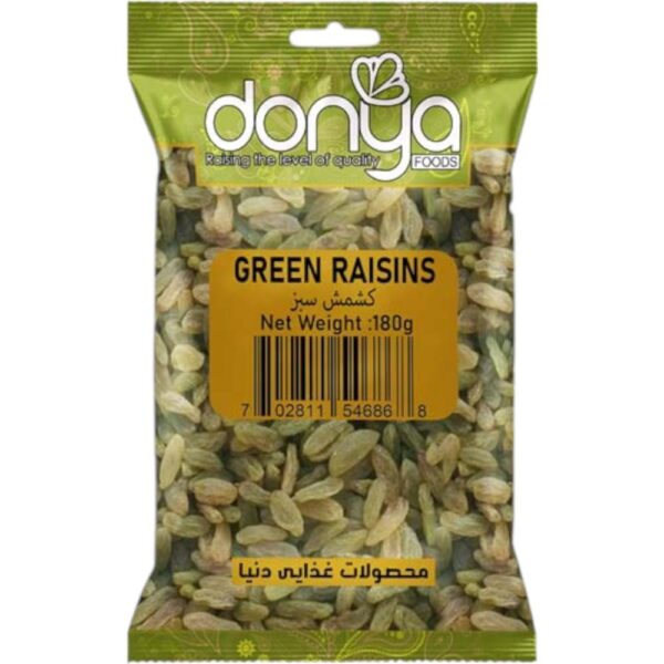 Donya Food Green Sultana 180G
