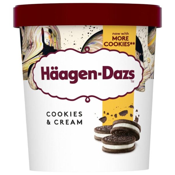 Häagen-Dazs Cookies And Cream Ice Cream