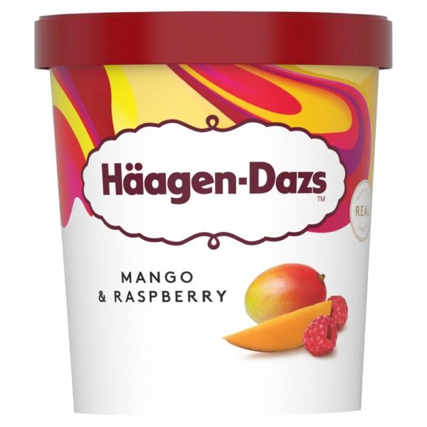 Häagen-Dazs Mango And Raspberry Ice Cream